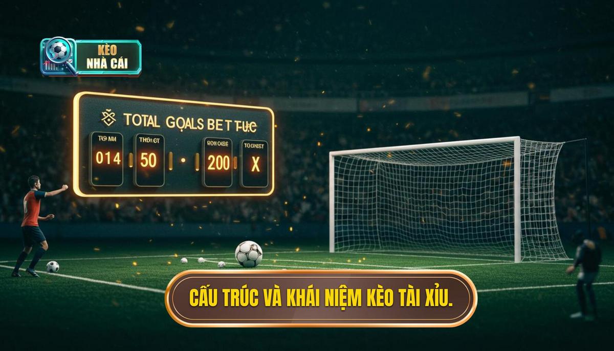1. Định Nghĩa Và Cấu Trúc Cơ Bản Của Kèo Cược Tổng Bàn Thắng
