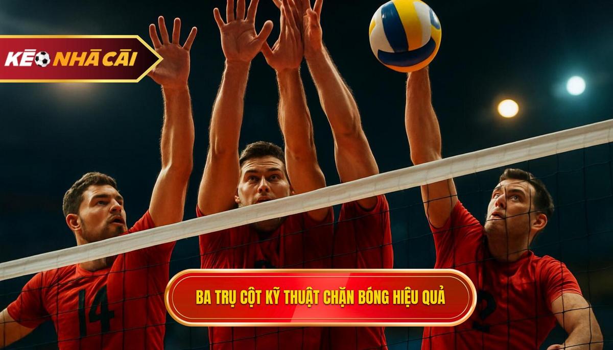 Ba trụ cột tạo nên Kỹ thuật đánh chặn bóng hoàn hảo