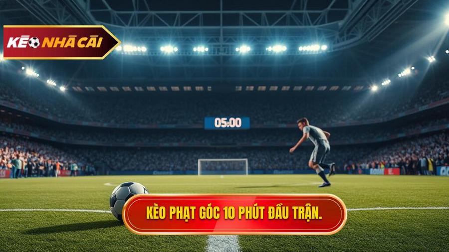 Hiểu rõ về Kèo cược đội nhận quả phạt góc trong 10 phút đầu