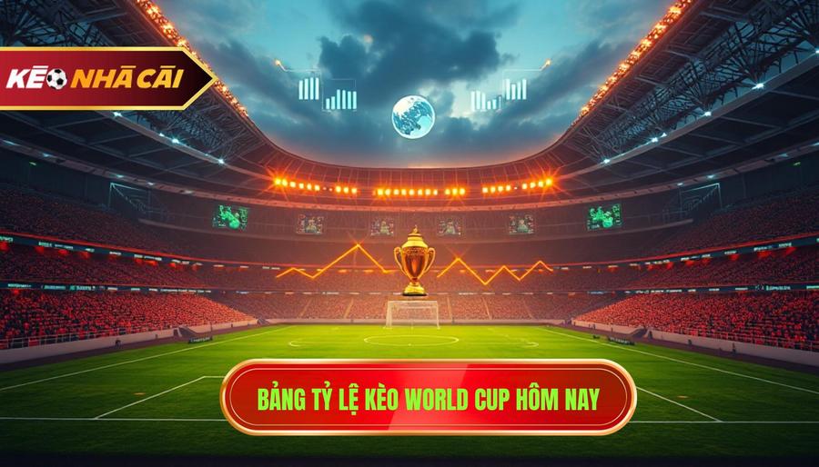 Bảng tỷ lệ kèo World Cup hôm nay