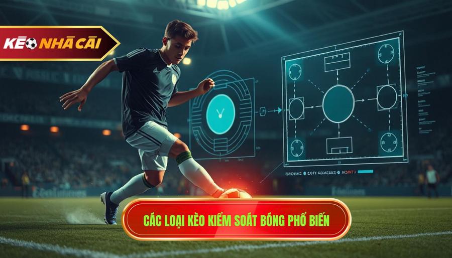 Các loại kèo kiểm soát bóng phổ biến