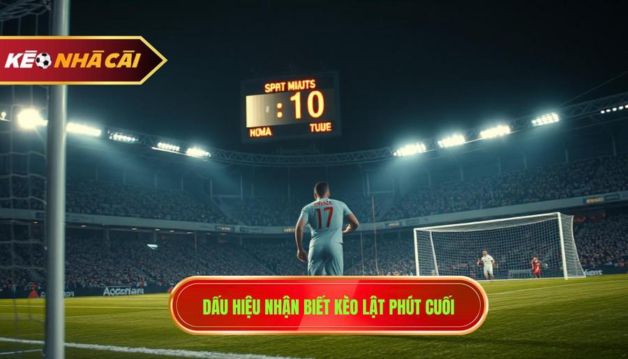 Dấu hiệu nhận biết kèo lật phút cuối