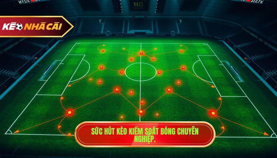 Sức hút kèo kiểm soát bóng chuyên nghiệp.