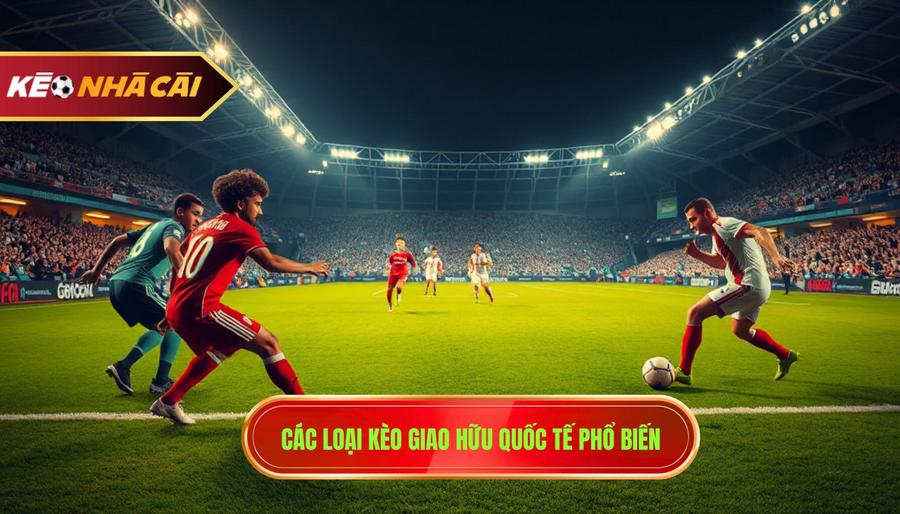 2. Các loại kèo giao hữu quốc tế phổ biến