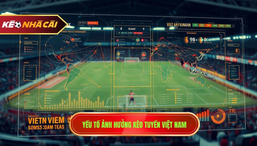 3. Yếu tố ảnh hưởng kèo tuyển Việt Nam